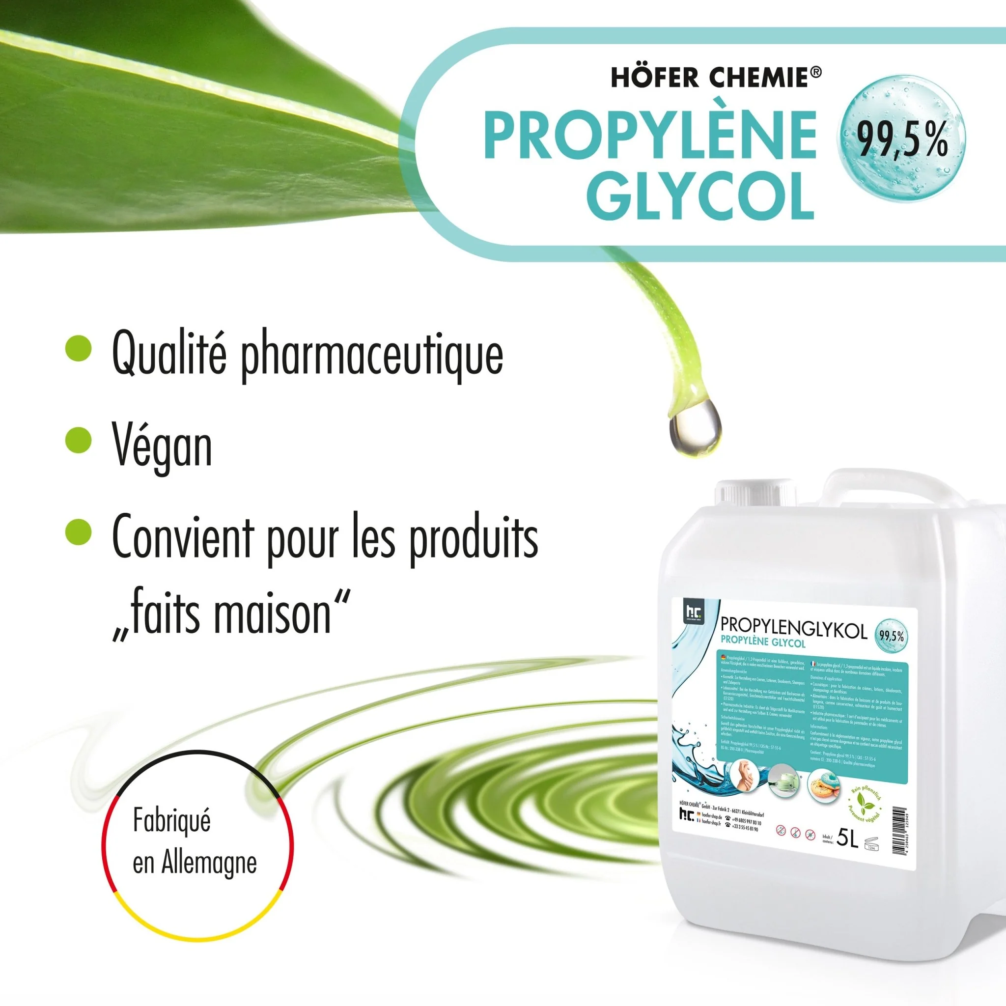 1 L Propylenglykol 99,5% in Pharmaqualität - Image 3