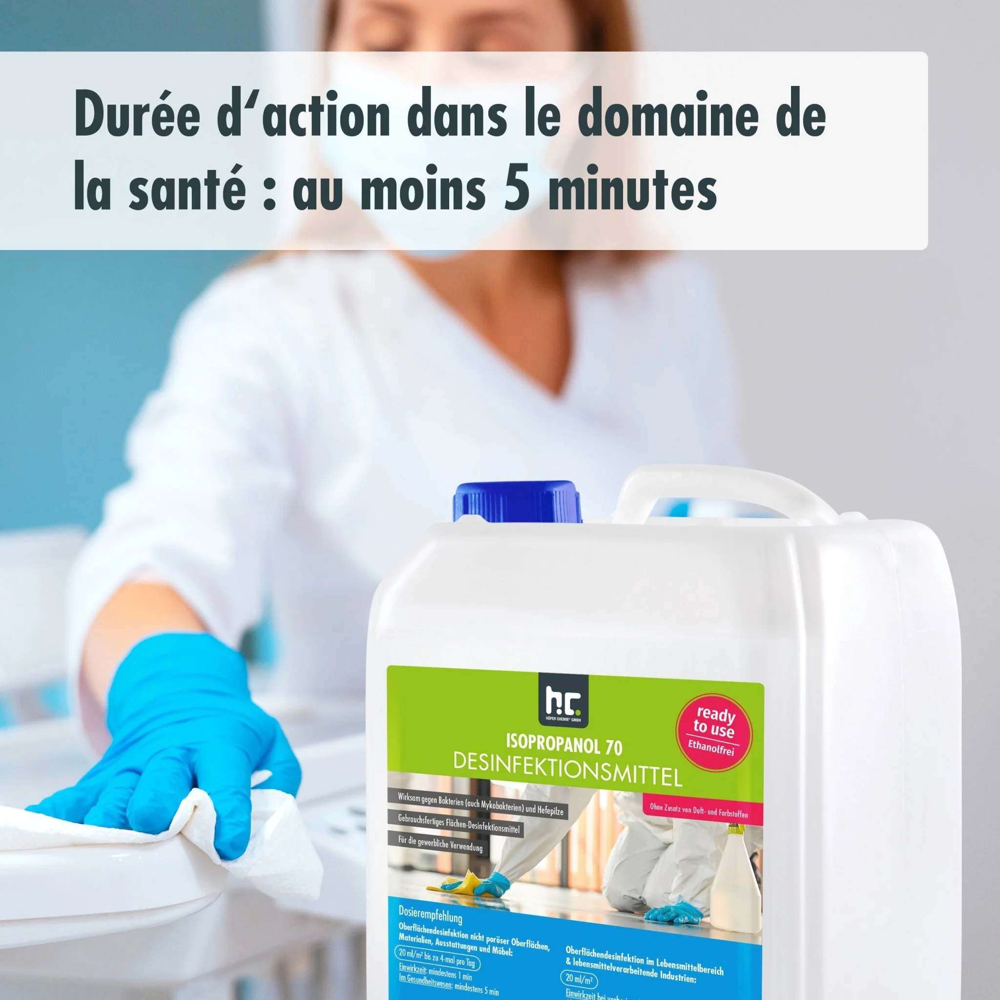 10 L Isopropanol 70 - Desinfektionsmittel für Oberflächen - Image 10