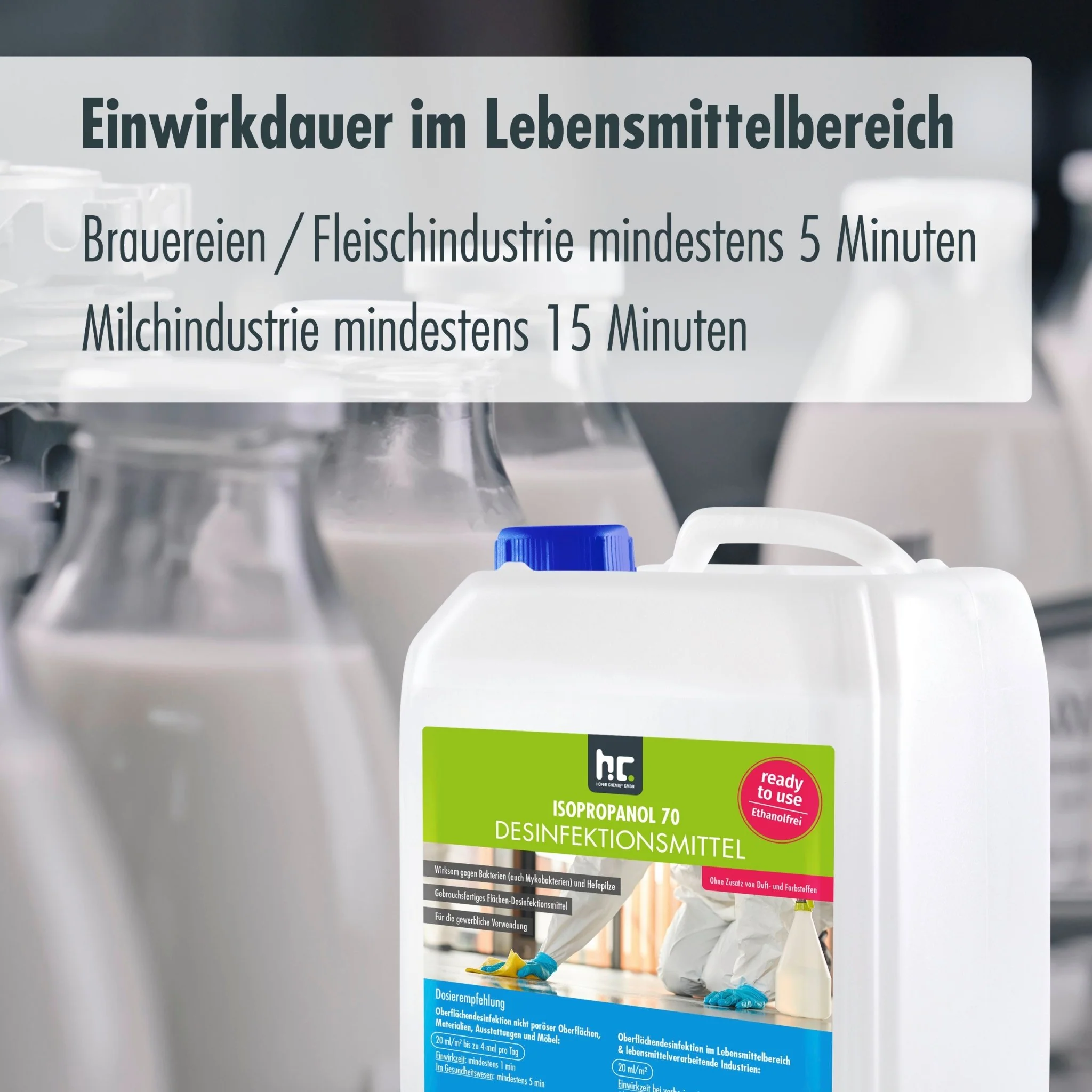 10 L Isopropanol 70 - Desinfektionsmittel für Oberflächen - Image 13