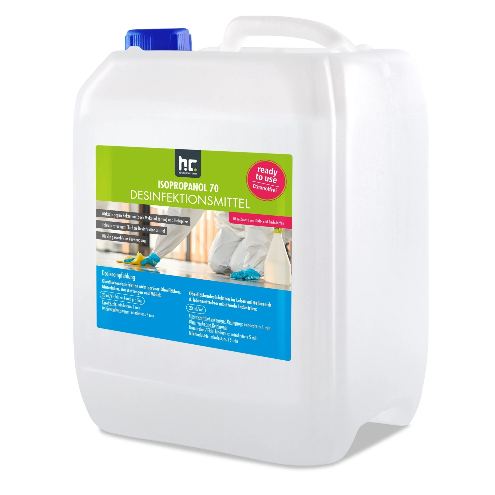 10 L Isopropanol 70 - Desinfektionsmittel für Oberflächen - Image 4