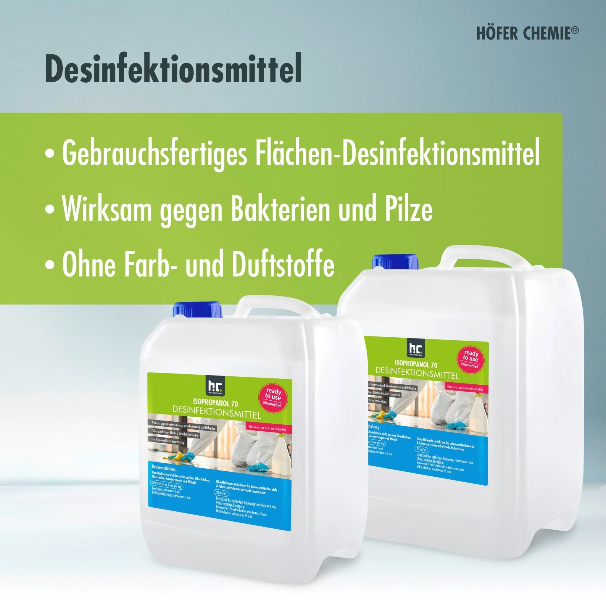 10 L Isopropanol 70 - Desinfektionsmittel für Oberflächen - Image 5