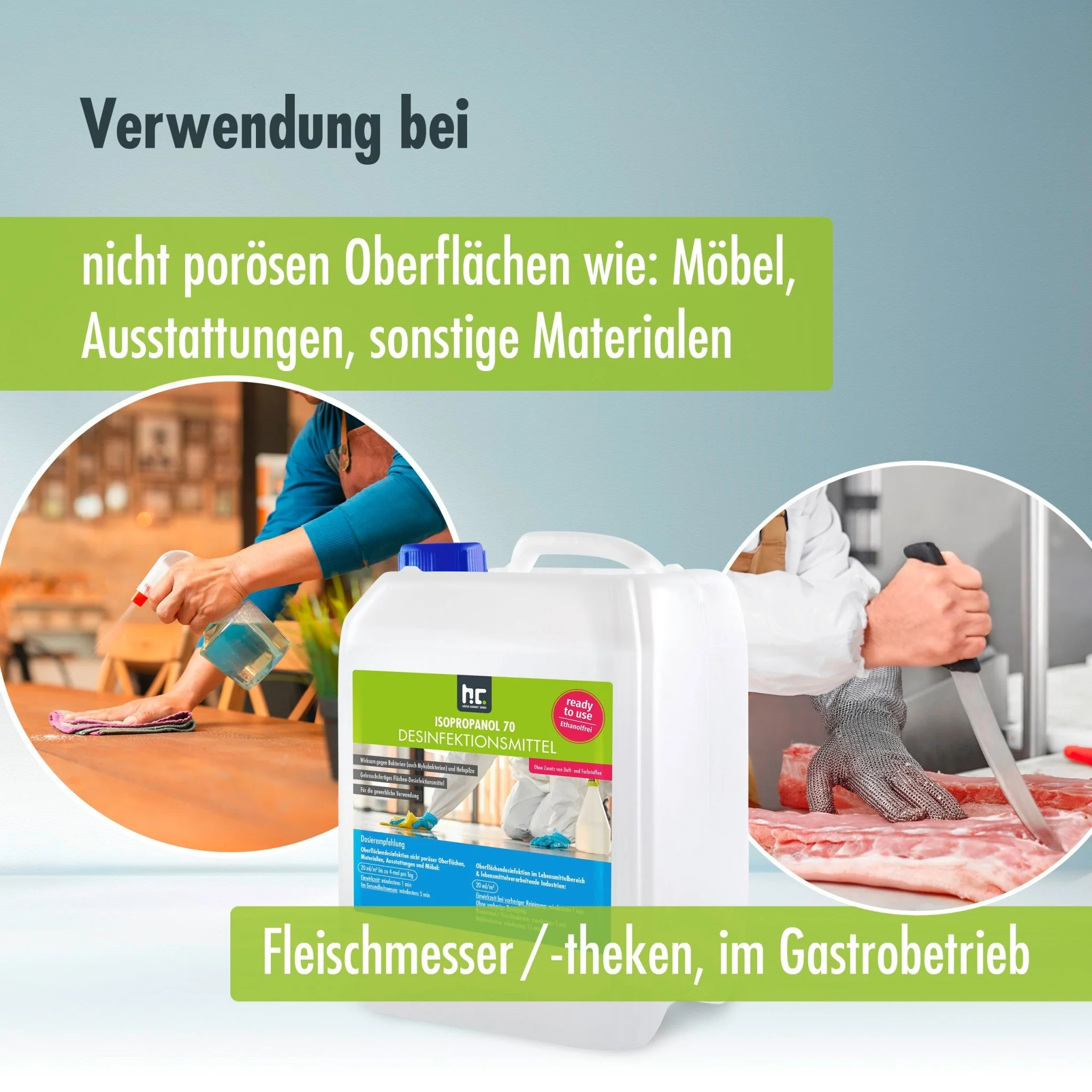10 L Isopropanol 70 - Desinfektionsmittel für Oberflächen - Image 7