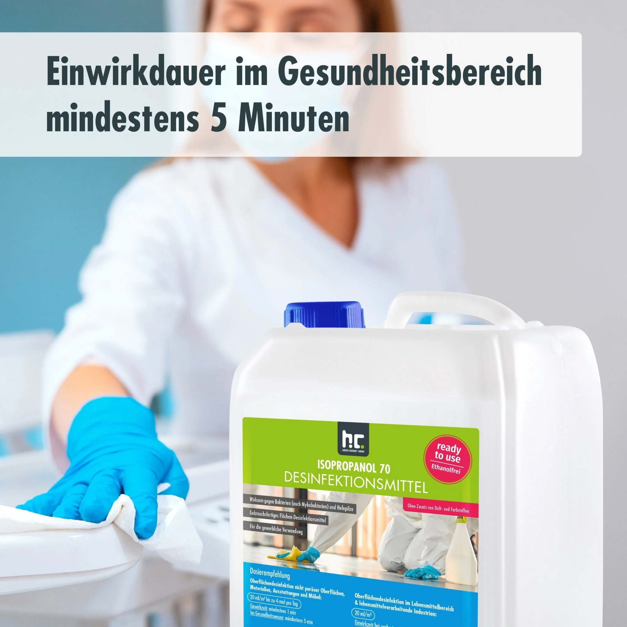 10 L Isopropanol 70 - Desinfektionsmittel für Oberflächen - Image 9