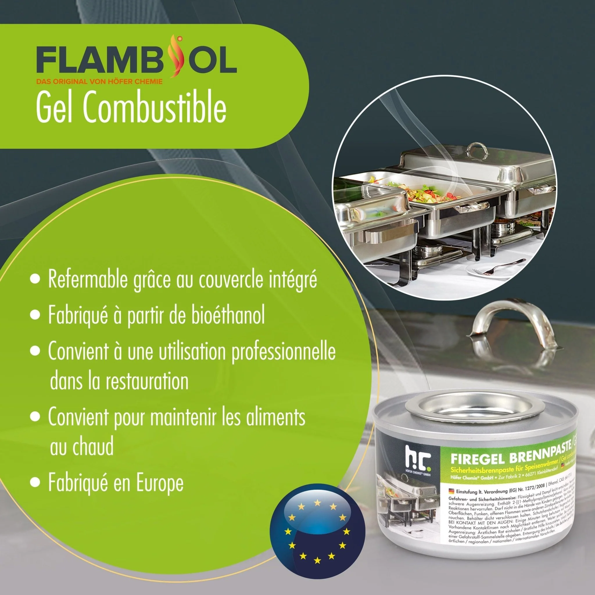 200 g FLAMBIOL® Brennpaste zum Warmhalten von Speisen - Image 3