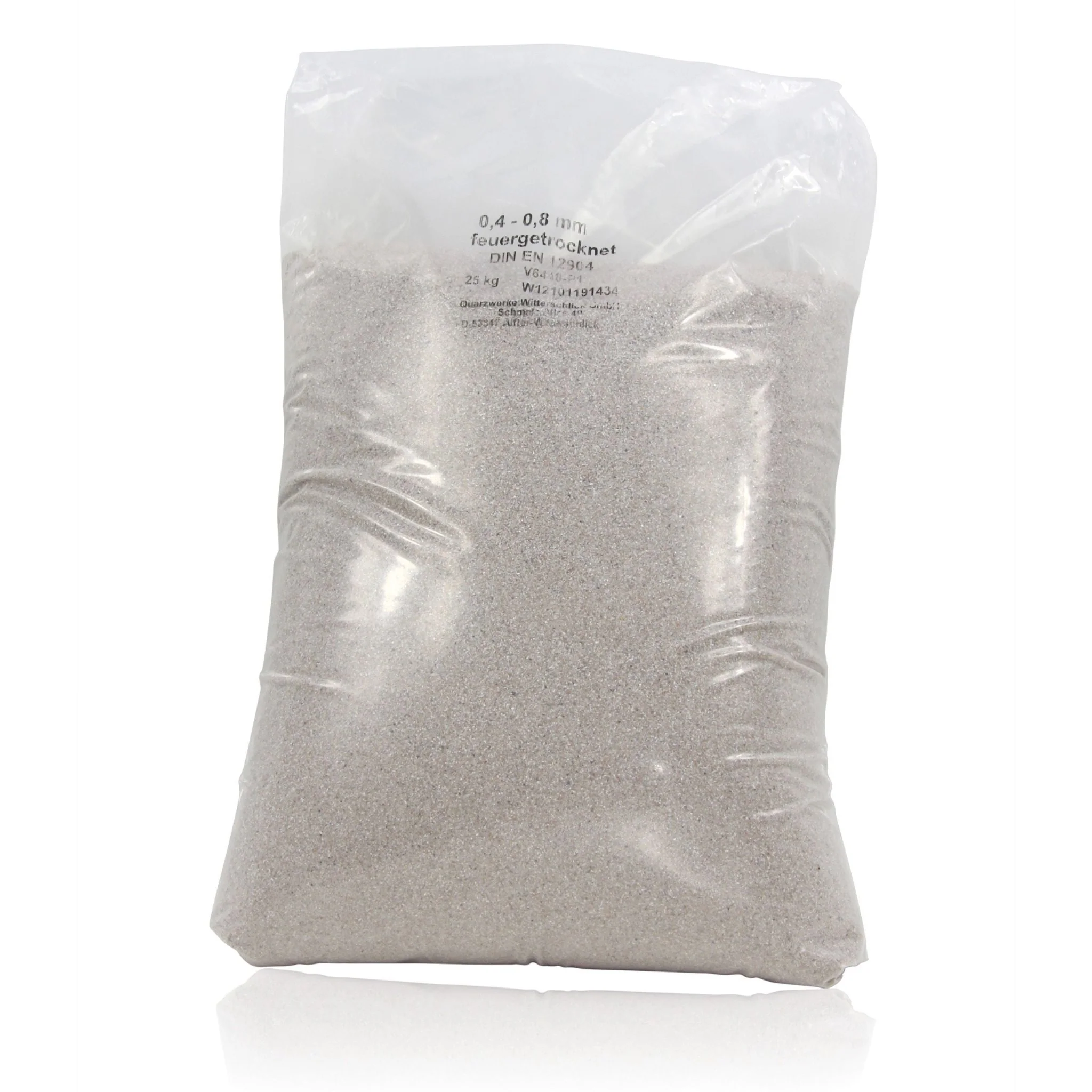 25 kg Premium Quarzsand Filtersand 0,4 - 0,8 mm - Image 3