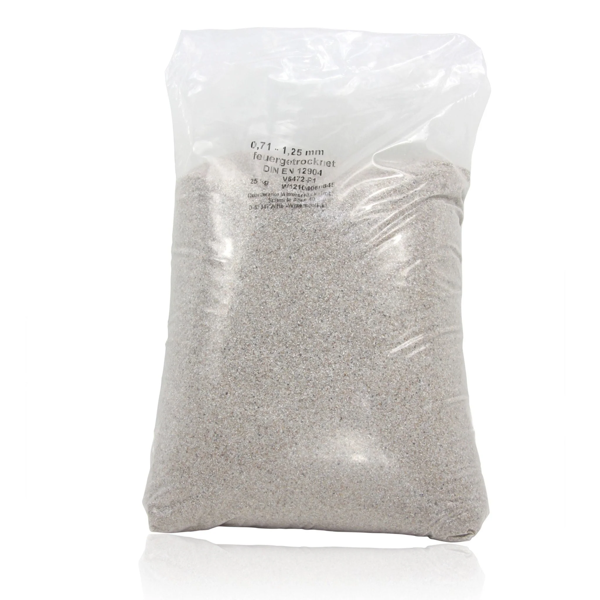 25 kg Premium Quarzsand Filtersand 0,71 - 1,25 mm - Image 3
