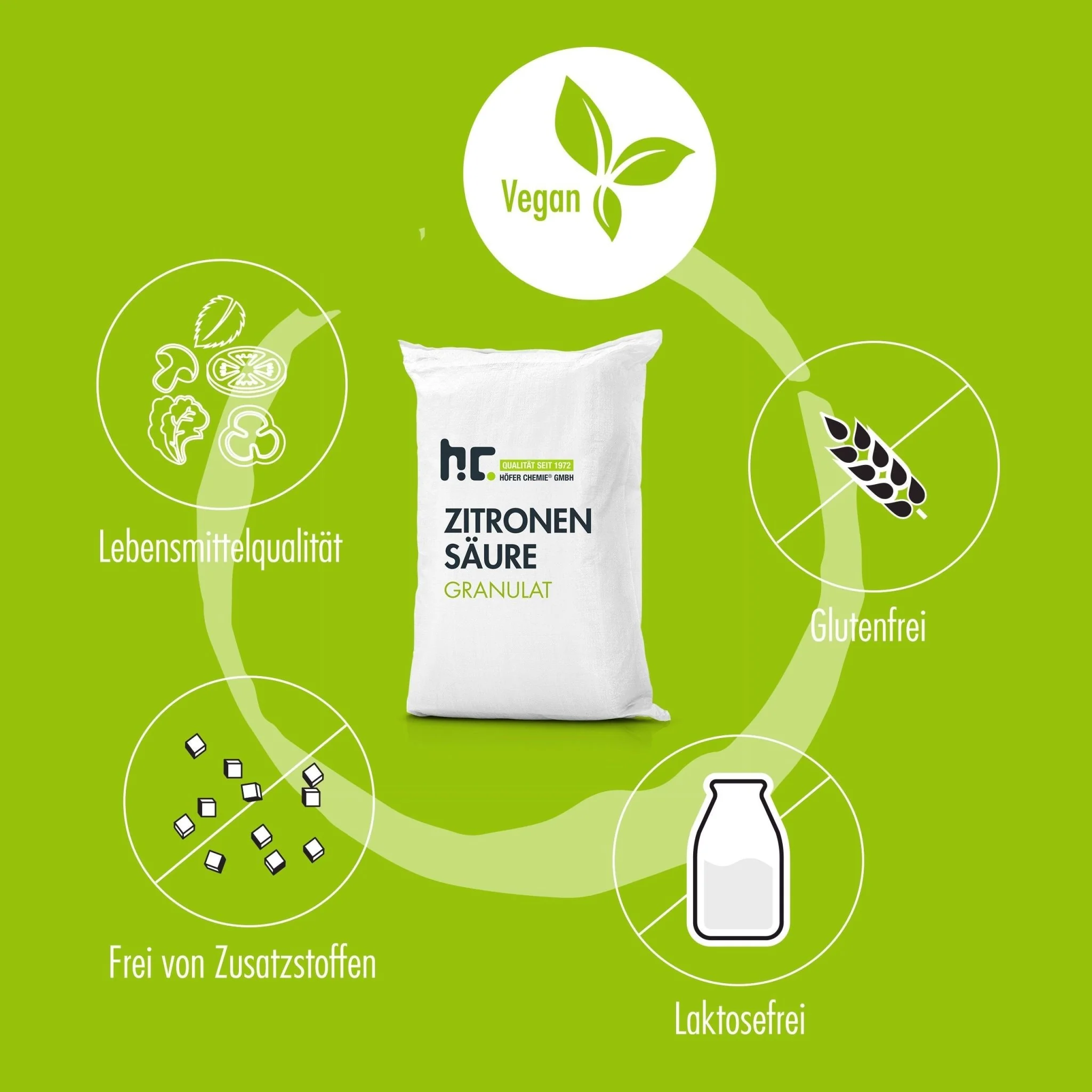 25 kg Zitronensäure Granulat in Lebensmittelqualität - Image 6