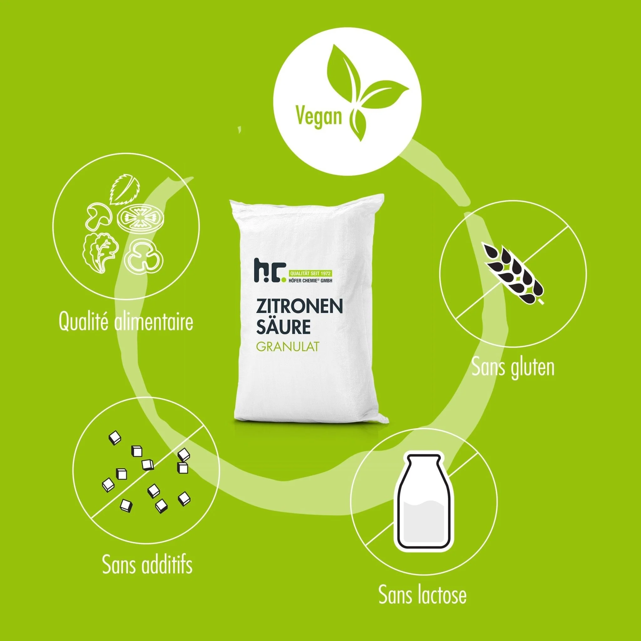 25 kg Zitronensäure Granulat in Lebensmittelqualität - Image 7