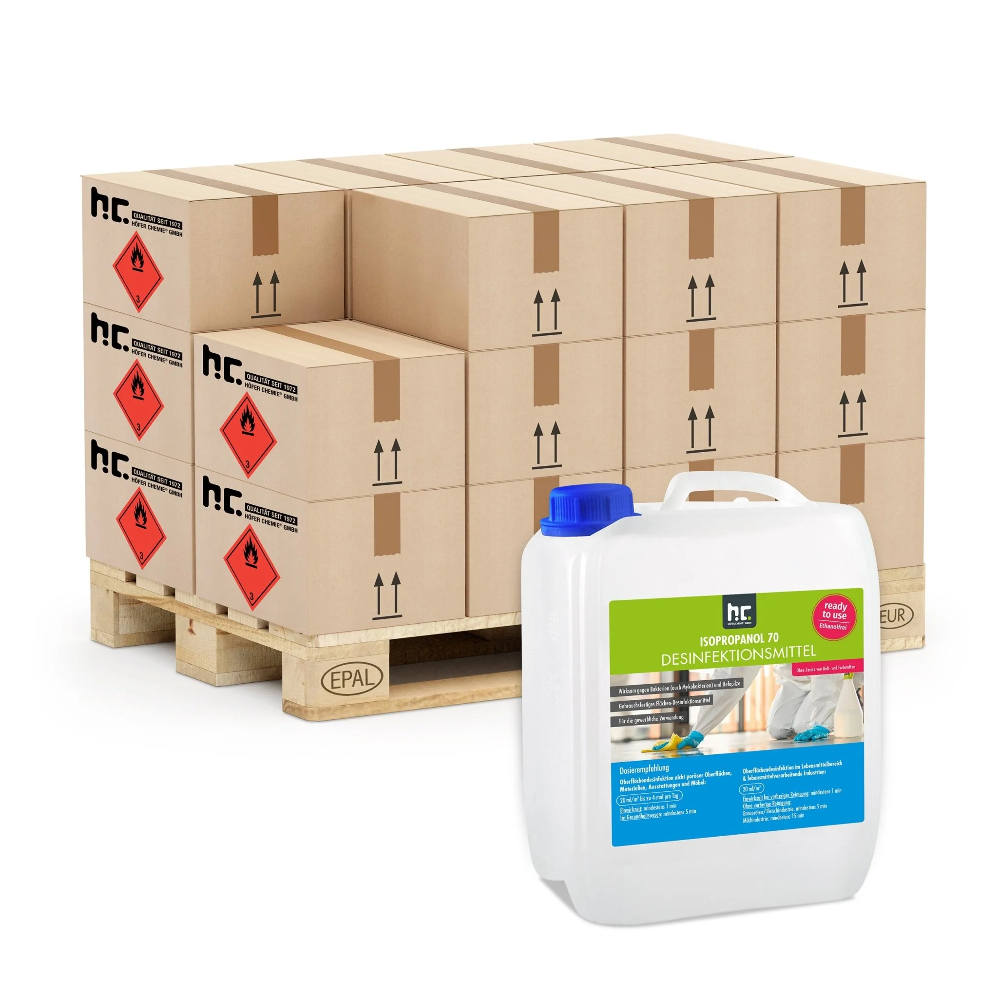 5 L Isopropanol 70 - Desinfektionsmittel für Oberflächen - Image 3