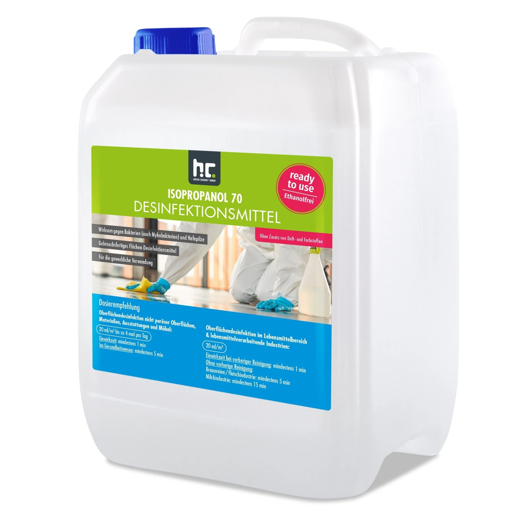 5 L Isopropanol 70 - Desinfektionsmittel für Oberflächen - Image 4