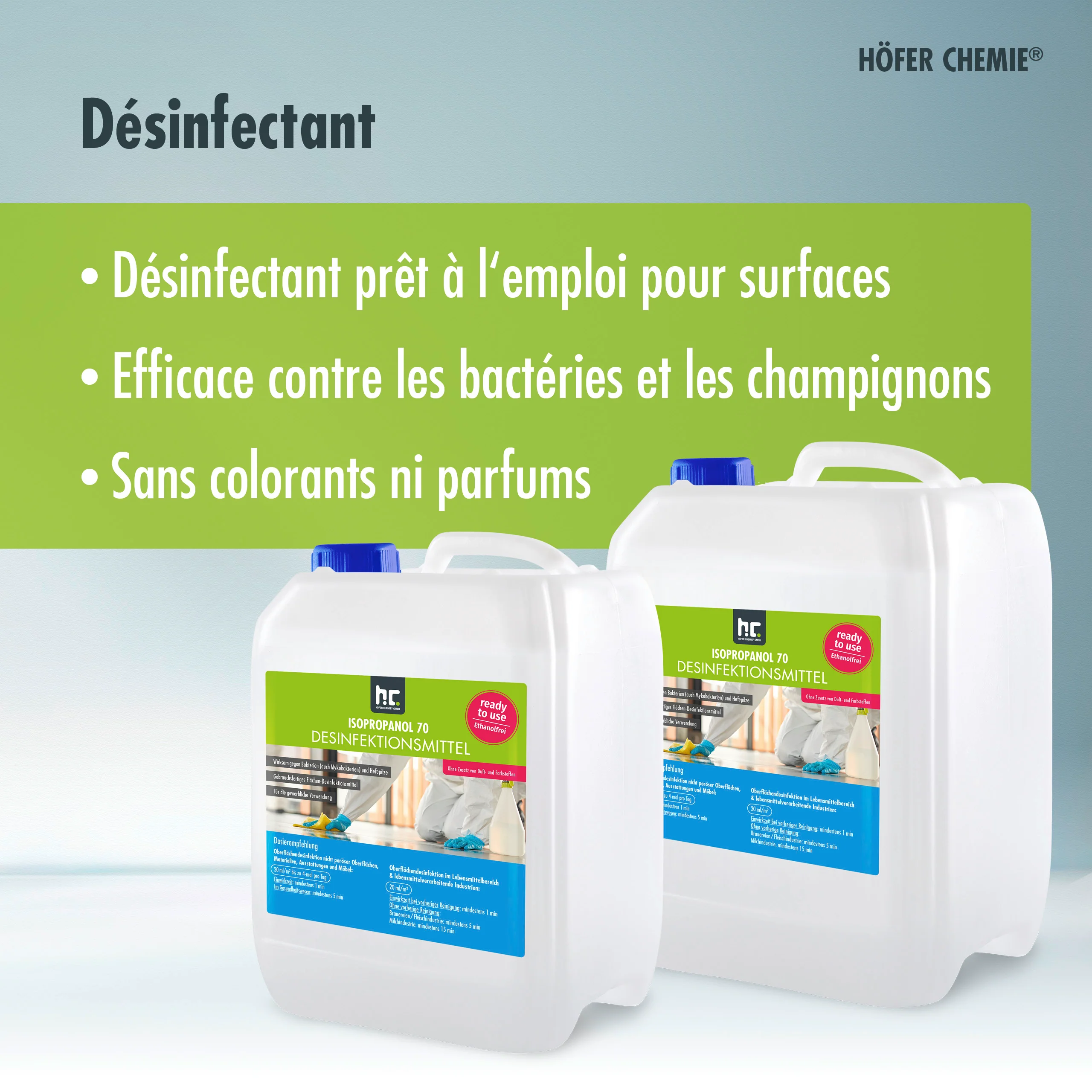 5 L Isopropanol 70 - Desinfektionsmittel für Oberflächen - Image 6