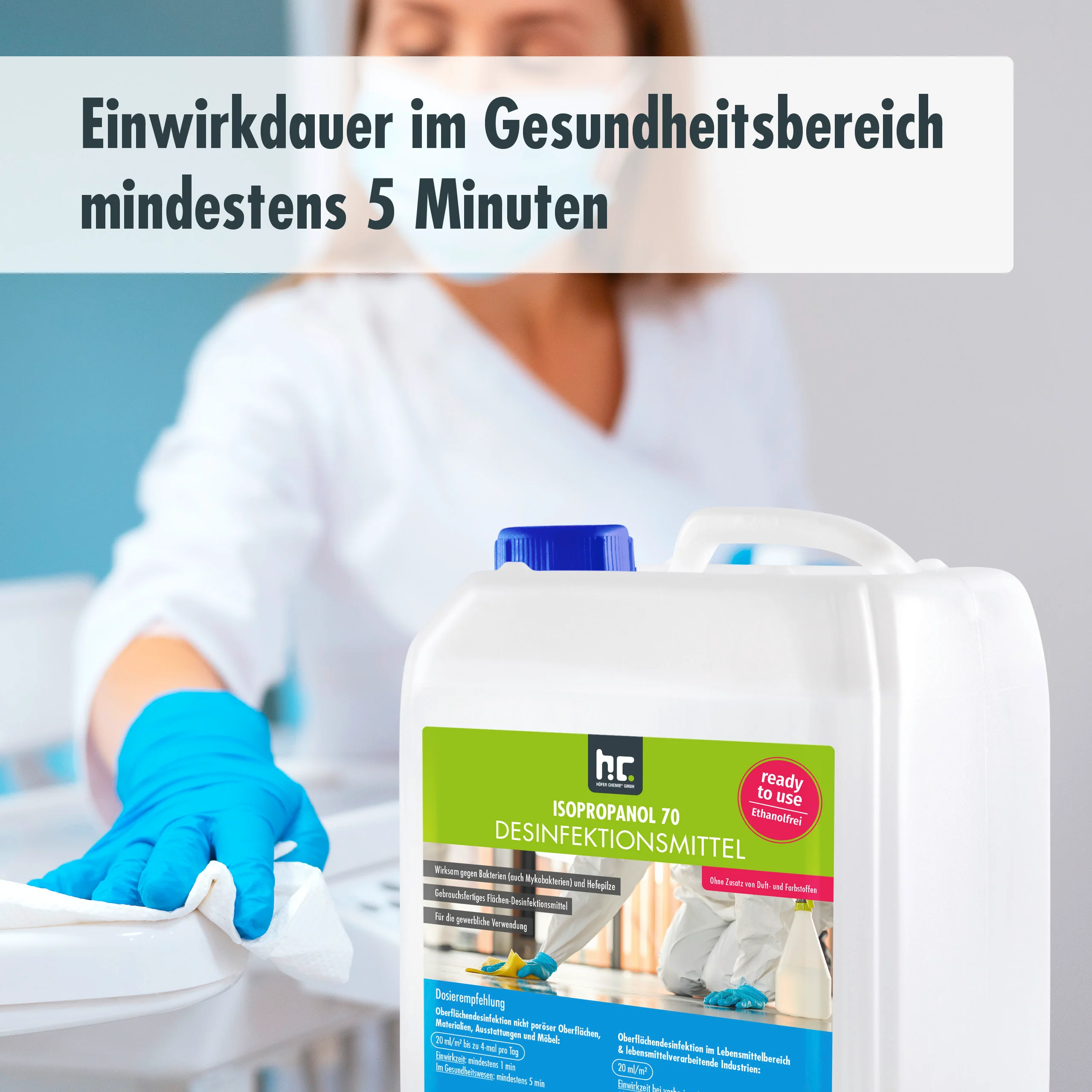 5 L Isopropanol 70 - Desinfektionsmittel für Oberflächen - Image 9