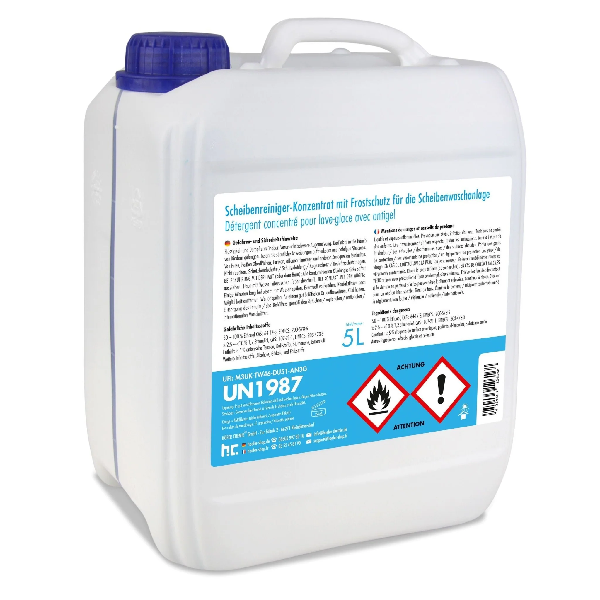 5 L Premium Scheiben Frostschutz -60 Grad Konzentrat - Image 8