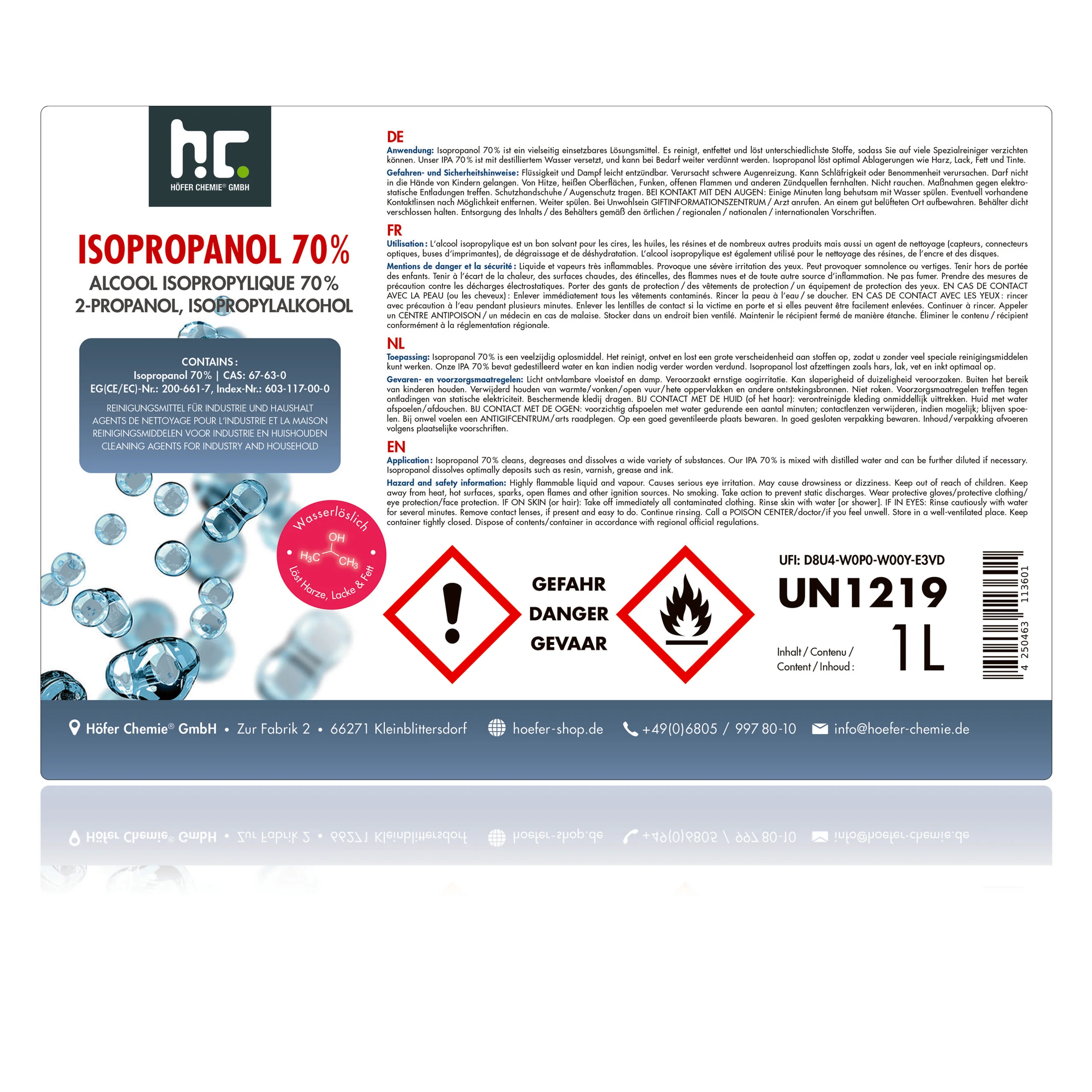 6 tlg. Probierset Reinigungsmittel & Haushaltshelfer - Image 3