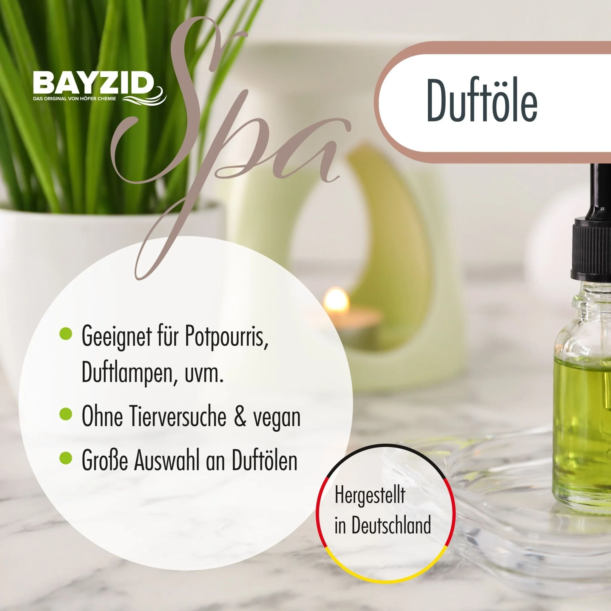 8 x 10 ml BAYZID® SPA Duftöl-Set Nr. 5 - Image 3