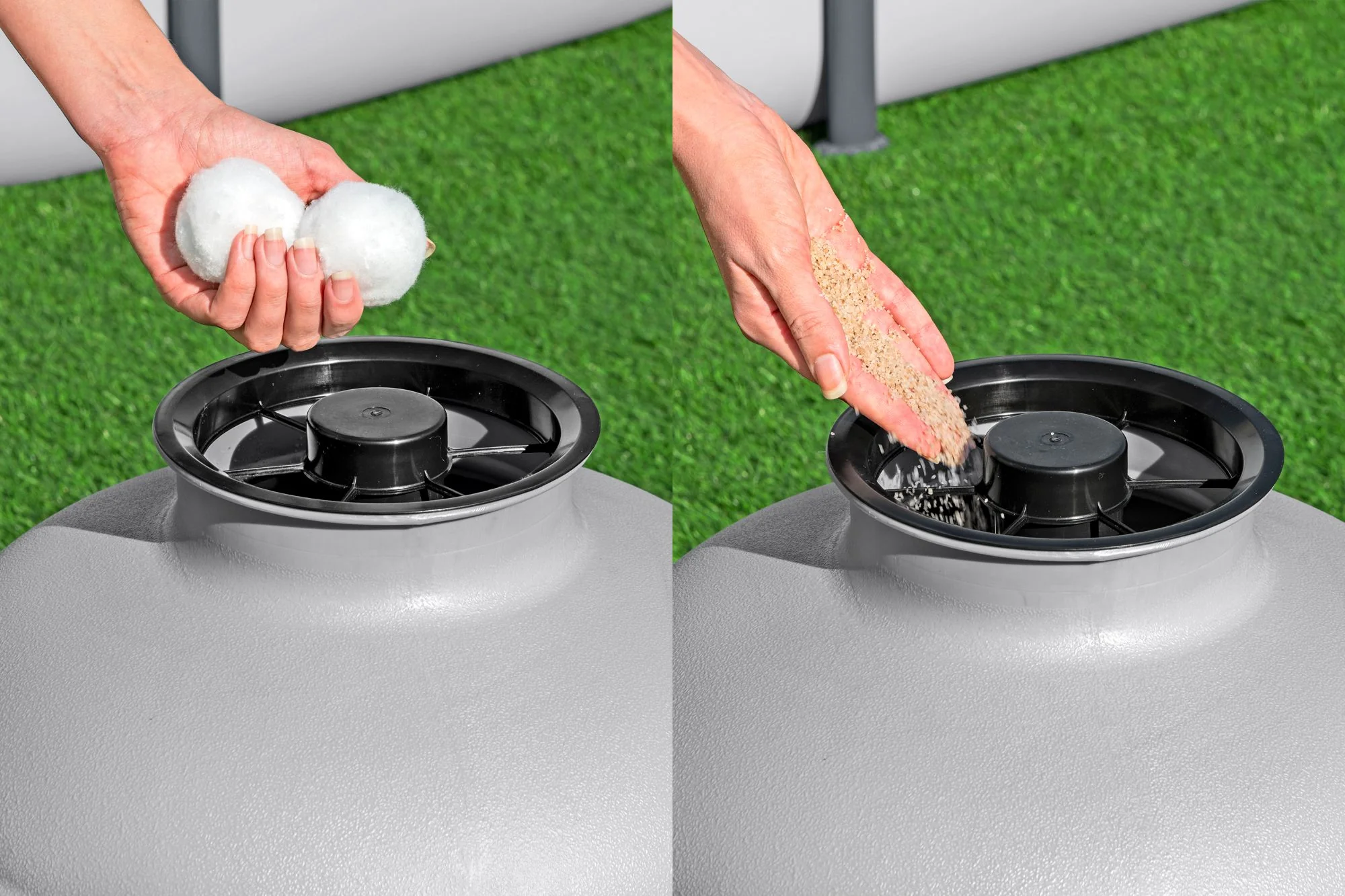 Bestway Sandfilteranlage mit Zeitschaltuhr 6.056 l/h, 230 W - Image 3