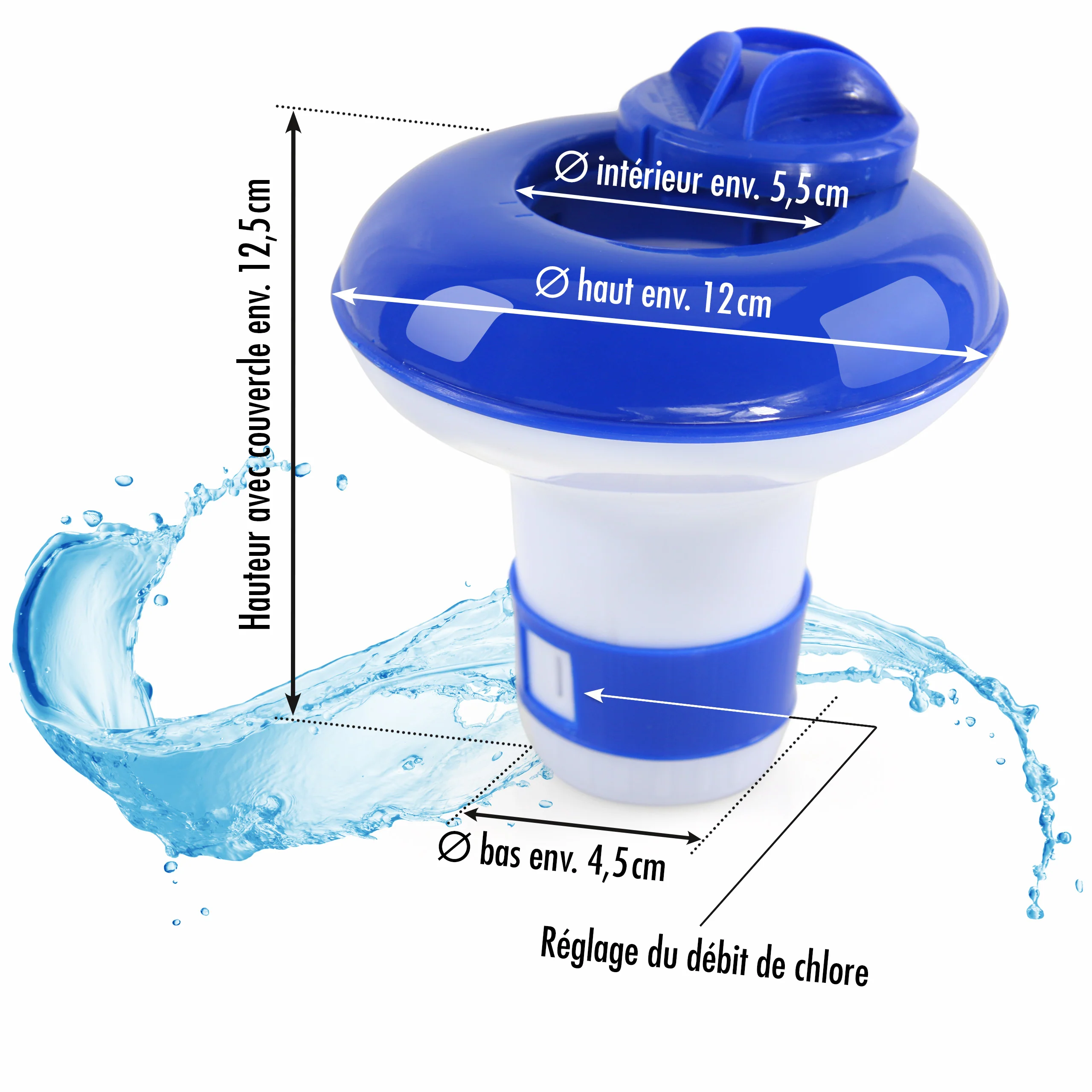 Pool Dosierschwimmer für 20g Chlortabletten - Image 6