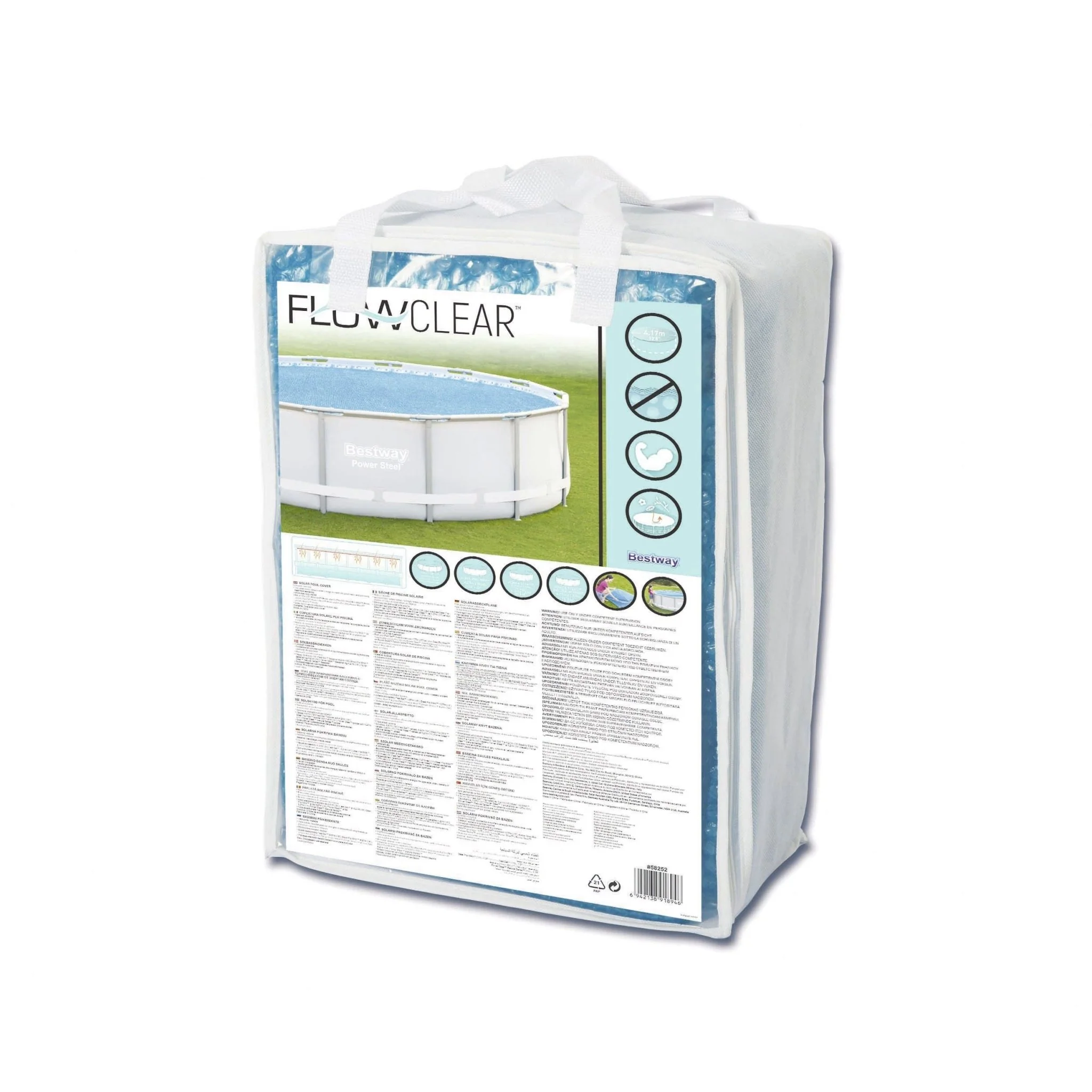 Pool Solar-Abdeckplane für Schwimmbad 305 cm - Image 6