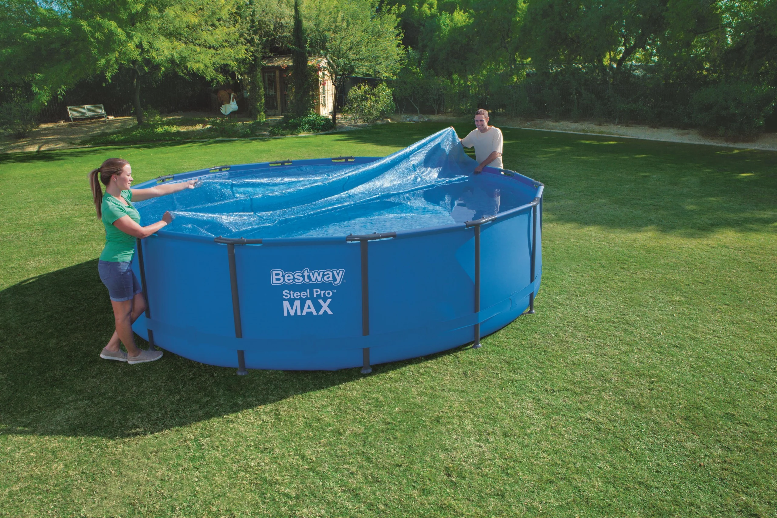 Pool Solar-Abdeckplane für Schwimmbad 417 cm - Image 3