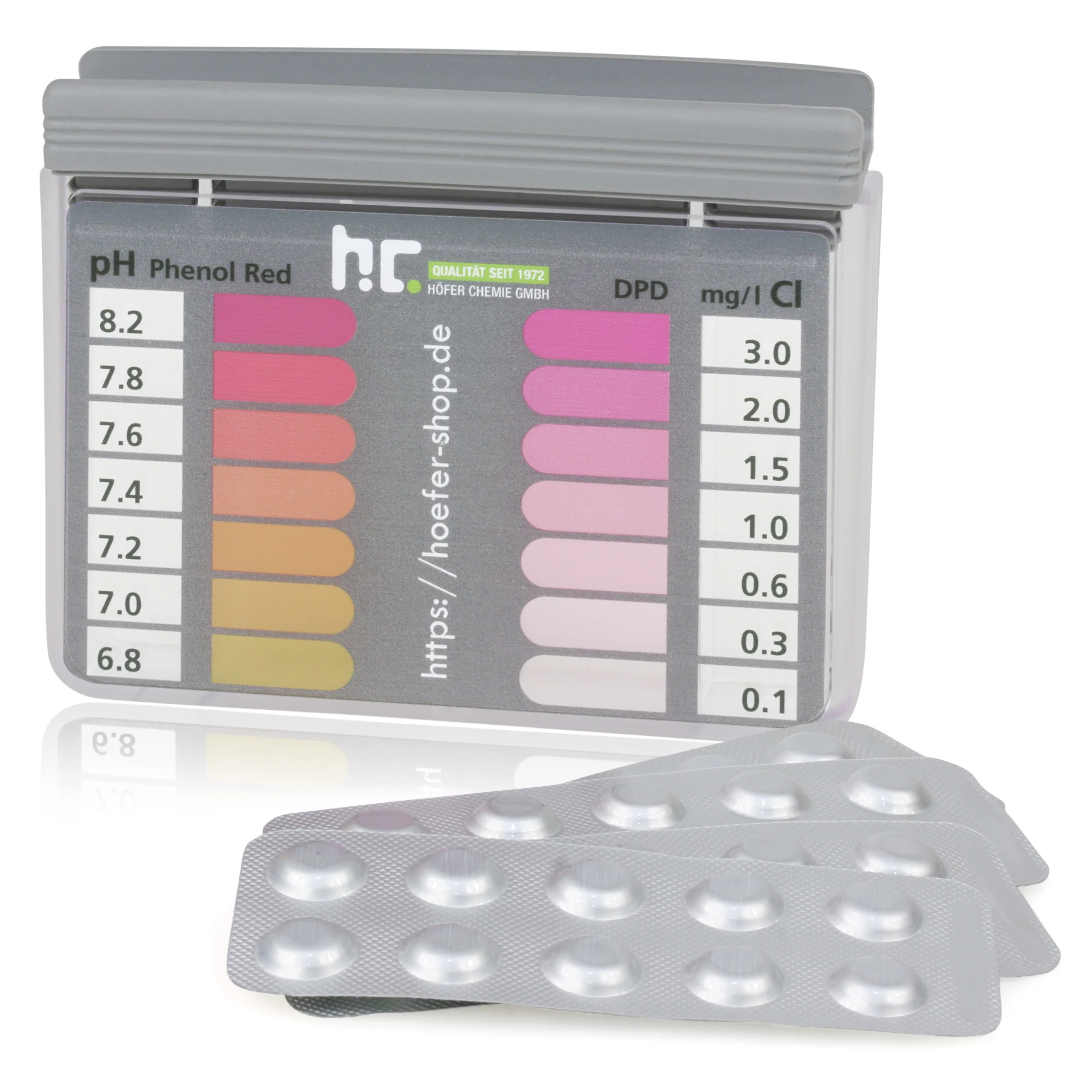 Test-Kit zur optimalen Messung des Chlorgehalts und pH-Werts - Image 4